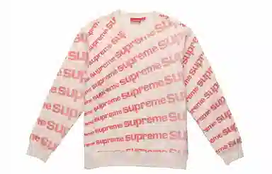 Supreme SS20 Week 1 Radial Crewneck Logo