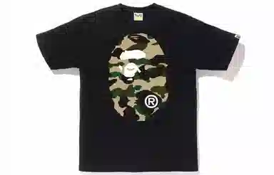 A BATHING APE 1st Camo Big Ape Head Tee