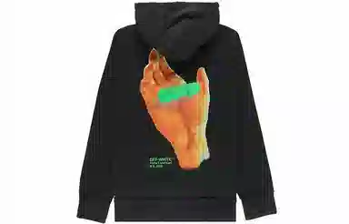 OFF-WHITE SS20 Hand Logo Incompiuto Hoodie