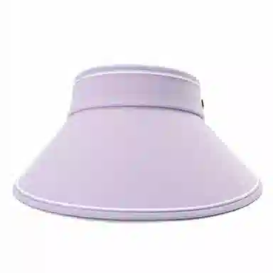 上海故事 可扎高马尾 大檐空顶太阳帽 聚酯纤维 防晒帽 女款