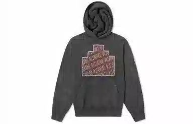 Cav Empt Overdyed Numbers Hoody Black