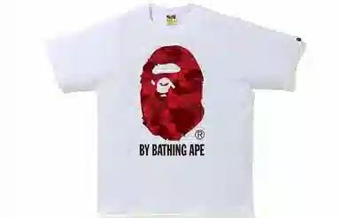 A BATHING APE BAPE Color Camo By Bathing Ape Tee T