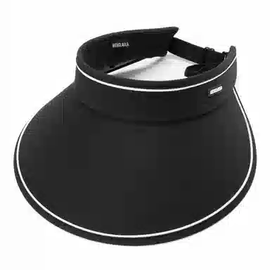 上海故事 可扎高马尾 大檐空顶太阳帽 聚酯纤维 防晒帽 女款