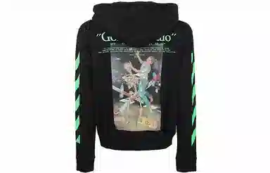 OFF-WHITE SS20 Graphic Print Hoodie