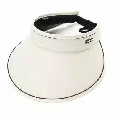 上海故事 可扎高马尾 大檐空顶太阳帽 聚酯纤维 防晒帽 女款