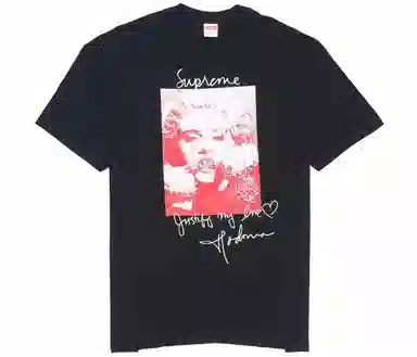Supreme FW18 Madonna Tee Black