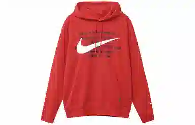 Nike Sportswear Swoosh Hoodie Red