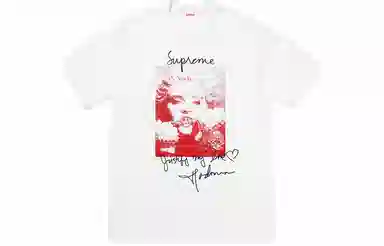 Supreme FW18 Madonna Tee White