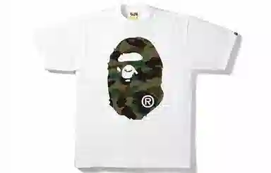 A BATHING APE 1st Camo Big Ape Head Tee