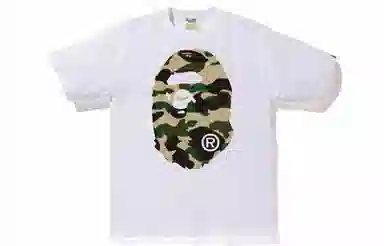 A BATHING APE 1st Camo Big Ape Head Tee