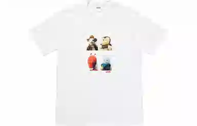 Supreme FW18 Mike Kelley AhhYouth Tee White T