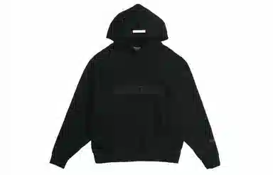 Fear of God Essentials SS20 Graphic Black Hoodie