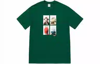 Supreme FW18 Mike Kelley AhhYouth! Tee Dark Green