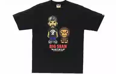 A BATHING APE Bape x BIG SEAN Baby Milo Tee