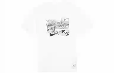 Nike Air Max Comic T-Shirt White