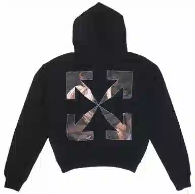 OFF-WHITE FW20 Caravaggio Hoodie Black