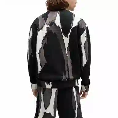HUGO BOSS Cotton-Terry Sweatshirt With Seasonal Print