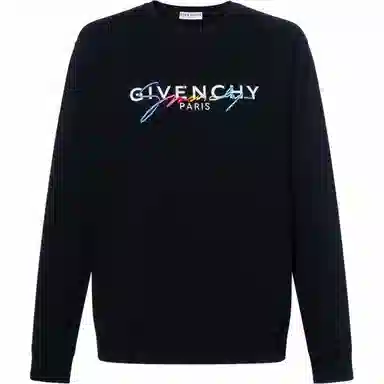Givenchy Logo Crewneck Sweatshirt Black