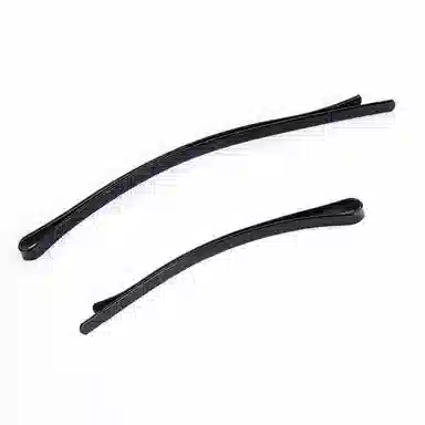 左欧 一字夹大号发量多 黑色高端 发夹 女款