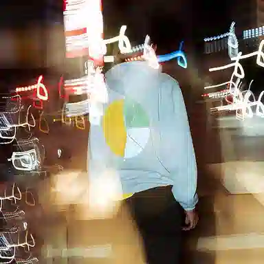 POLAR SKATE CO 3 Tone Fill HoodieLogo