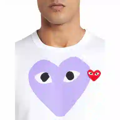 CDG Play T-Shirt White