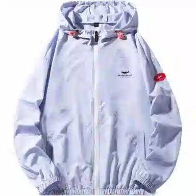 大白鲨 户外休闲情侣防紫外钱皮肤衣高品质时尚透气薄款速干冰丝外套潮流钓鱼服防晒服 男女同款