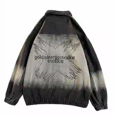 MIIRACER Denim Jacket Black