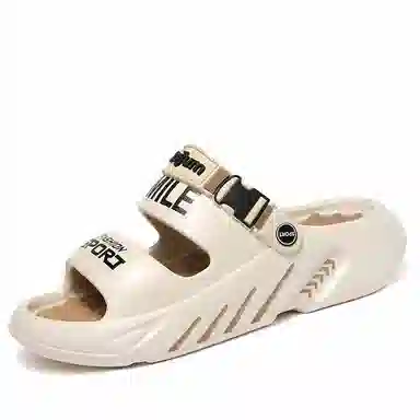 南极人 潮流时尚两穿设计居家户外休闲 沙滩凉鞋 男款