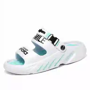 南极人 潮流时尚两穿设计居家户外休闲 沙滩凉鞋 男款