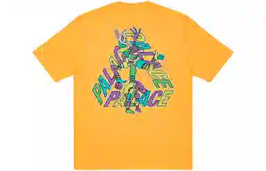 PALACE FW21 Ultimo B-sans T-shirt Light Orange LogoT