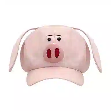 尚先生 国潮日系萌趣可爱搞怪显脸小百搭帽饰系列 优质棉与聚酯纤维材质 时尚鸭舌帽 女款