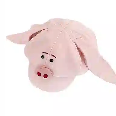 尚先生 国潮日系萌趣可爱搞怪显脸小百搭帽饰系列 优质棉与聚酯纤维材质 时尚鸭舌帽 女款