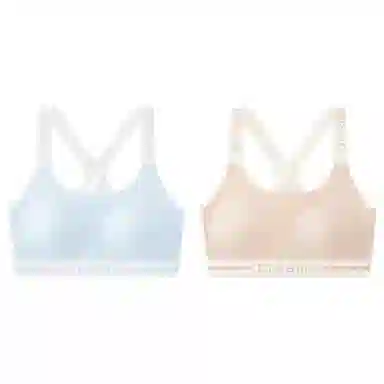 二三二三 字母简约亲肤柔软聚拢上托调整型文胸 女款 组合装