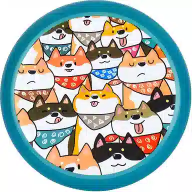 益米 安全软飞盘 软飞碟 可手抛回旋镖 玩具