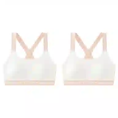 二三二三 字母简约亲肤柔软聚拢上托调整型文胸 女款 组合装