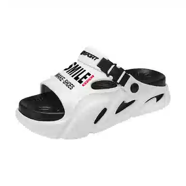 南极人 潮流时尚两穿设计居家户外休闲 沙滩凉鞋 男女同款