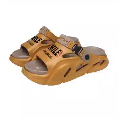 南极人 潮流时尚两穿设计居家户外休闲 沙滩凉鞋 男女同款