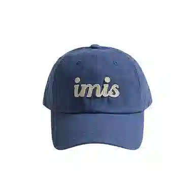 大头围字母刺绣韩版百搭春夏宽帽檐显脸小复古软顶鸭舌帽 棉涤材质 棒球鸭舌帽 女款