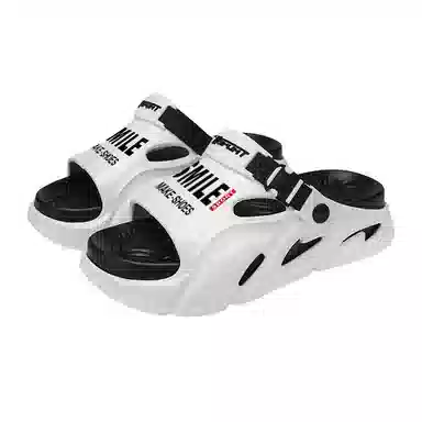 南极人 潮流时尚两穿设计居家户外休闲 沙滩凉鞋 男女同款