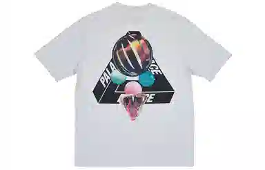 PALACE Sans Ferg T-Shirt Grey Marl LogoT