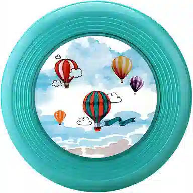 益米 安全软飞盘 软飞碟 可手抛回旋镖 玩具