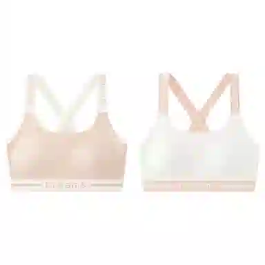 二三二三 字母简约亲肤柔软聚拢上托调整型文胸 女款 组合装