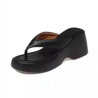 泓阳琳 百搭时尚显瘦人字拖鞋 女