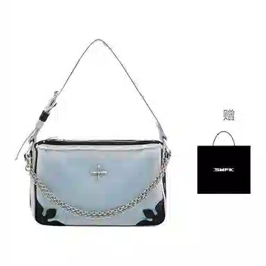 SMFK Compass Kitty Denim Bag