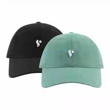 氧气樱桃 韩版个性拼接早春大头围显脸小简约立体刺绣速干 涤纶 鸭舌帽 男女同款情侣款