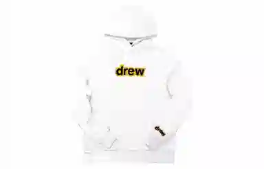 Drew House Logo Hoodie White