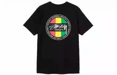 Stussy Surf Dot Tee Black