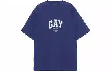 Balenciaga T-Shirt Navy