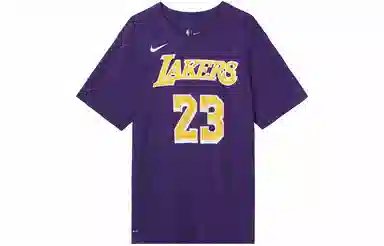 Nike Dri-FIT LeBron James 23 Lakers Purple