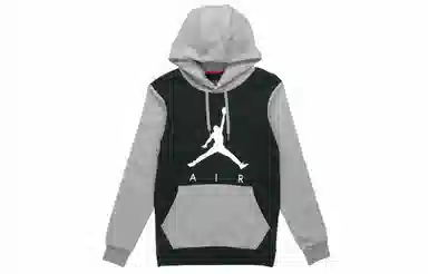 Jordan Jumpman AJ Hoodie Grey Black